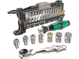 056490 Wera Tool-check Plus Bit Ratchet Set With Sockets - Metric