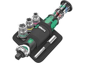 05004281001 Wera 5004281001 8009 Zyklop Pocket Set 2 Ratchet 18 Pieces Piece