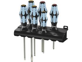 05032060001 Wera Tools - 3334/6 Screwdriver Set With Rack Stainless Steel 6