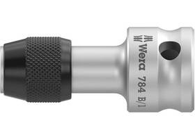 05042755001 Wera Tools 784 B 3/8 Inch Adaptor With Quick-release Chuck B/1 X 1/4 43mm