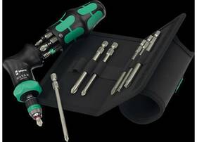05051536001 Wera Tools Kraftform Kompakt Vario Pistol Ra-r 2 Bit Set With Ratchet Functionality 13pcs