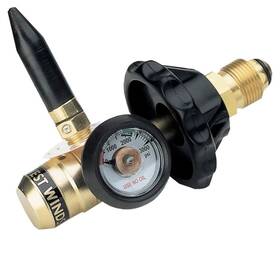 Reghel-bln1 Western Enterprises Helium Balloon Inflator Filler Valve With Regulator And Gauge Enterprise
