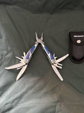 6atv4 Westward Multi-tool Ss 17 Function Locking With Terylene Sheathe