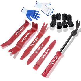 Tzc-2-001 Wetado Auto Trim Removal Tool Set 16 Pcs Car Kit Plastic Pry Fo
