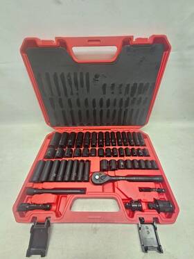 Hz008-101 Wett Sae And Mm Socket Set