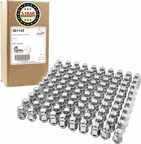 561145 Wheel Accessories Parts 100 Pcs M12 X 1.5 12 Thread Bulge Acorn 35mm 1
