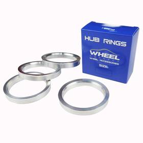 Hr7150-6610a Wheel Connect Hub Centric Rings 71.5 To 66.1 Set Of 4 Aluminium Alloy Hubri