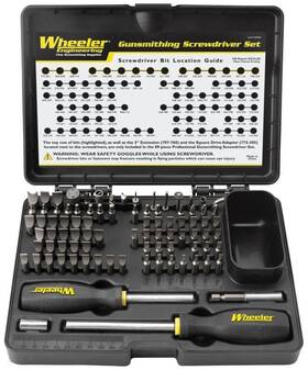 Wheeler 661120747055 Professional Gunsmithing Screwdriver Set 89 Piece