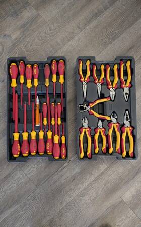 70983 Wiha 32989 Insulated Pliers And Driver Set In Tray - 27 Piece #70983