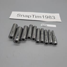 30713-30704 Williams Set 10 Pc Sockets 13mm-4mm Taiwan