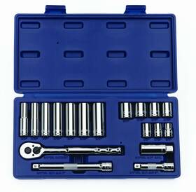 Jhw50664 Williams 662459969217 18-piece 3/8-inch Drive Socket And Tool Set With Compact Case-