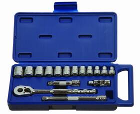 Jhw50665 Williams 784497142831 16-piece 3/8-inch Drive Socket And Tool Set With Compact Case