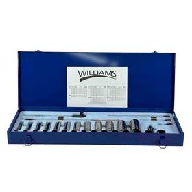 Mss-33ftb Williams 33-piece 1/2 Inch Drive Metric Professional Hand Tool Set