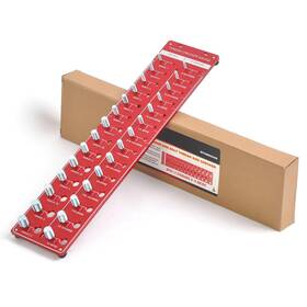 Wthm0004r Winmax Tools Automotive 28 Pcs Thread Checker Nut And Bolt Size Gaug