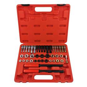 Wisepick 686268950259 42pcs Rethreading Tool Set Car Rethreader Restorer Repair Kit Includes M