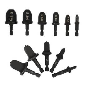 Twb8004 Wmlbk 11pcs Swaging Tool Drill Bit Set Air Conditioner Copper Tube Expander Coppe