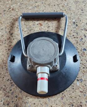 Lp6fh-91310 Woods Power-grip Powr-grip 6 Inch Vacuum Suction Cup Lifter With Flip Handle