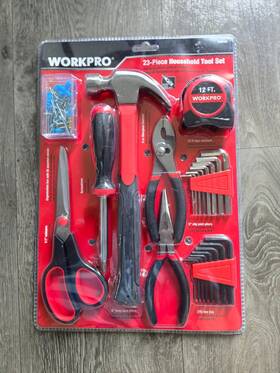 1407442 Workpro 23-piece Household Tool Set