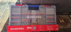 Rshd250a1 Workpro 150 Piece Drill Bit Set Multicolor With Box Case And Accessories
