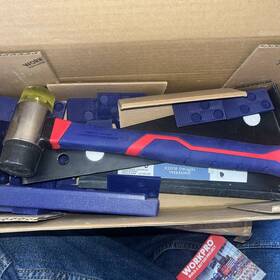 W004710ae Workpro Laminate Floor Installation Tool Kit Used/incomplete