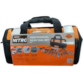 980387248 Worx Nitro Professional 53-piece Tool Set Rugged Bag