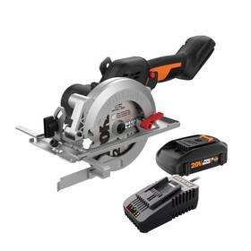 Wx531l Worx 20v Power Share Worxsaw 4.5 Cordless Compact Circular Saw