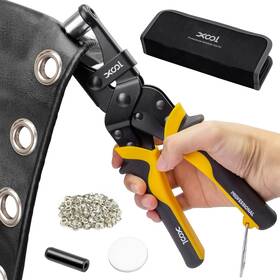 Xl-0156 Xool Grommet Tool Kit 200pcs 3/8 Inch 10mm Grommets Leathercraft Punching T