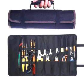 Tx-gjb00-g2 Xyzsundy 23 Pocket Tool Bag Roll Up Organizer For Men Gift Portable Storag
