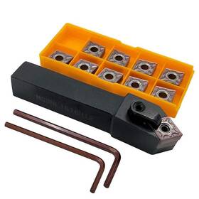 Cnmg120408-ma Yangzhoumi Mcsnl1616h12 Cnmg120408 1 Pcs Lathe Turning Tool Holder 10pcs Vp15tf Car
