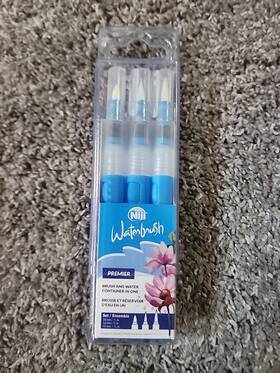 Yasutomo 031248981660 Niji Waterbrush Pen Set Medium/large Felt Tip 3 Pc