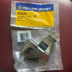 60625 Yellow Jacket Adjustable Wrench Head 10-41 Mm P/n