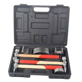 Yt-99700n Yinyuan Tools 7pcs Auto Body Repair Tool Kit Craft Panel Beating Hammer And Dolly Set