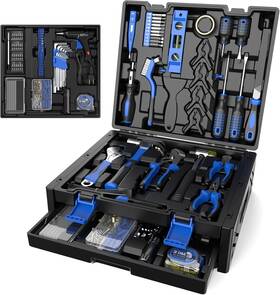 Yongkang Baiyide Tools Co. Ltd 445049258266 326-pcs Home Tool Kit - Portable Basic Repair Set General Complete H