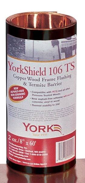 5993472 York 106 Ts 8 X 720 Inch Copper Roll Flashing
