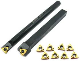 Snr0010k11 Yoyo Tools 791315861195 Lathe Threading Tool Ser1010h11 Inserts 5pcs 11er Ag60 11ir