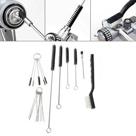 Yusen233 550735120110 Airbrush Spray Guns Nozzle Cleaning Clean Repair Tool Kit Needle And Brush Set Us
