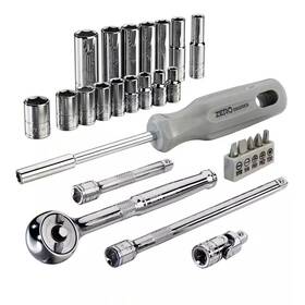Zero Degree 313113757731 27-piece 1/4 Inch Drive Sae Tool Set With Gearless Ratchet