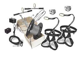 Ziplinegear 076625987279 New 250ft Rogue Combo Kit Two Sets Of Riding Gear With Handlebars