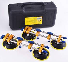 Zuos 738447481006 A Pairs Of Seamless Seam Setter With 6 Inch Suction Cups For Joining And Level