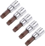 Uxcell 5PCS 1/4" Drive T40 Torx Socket, S2 Steel Cr-v Sockets. Fixed Price $16.99.