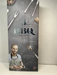 Eco One 3 - Piece Stainless Stell Heavy Duty Bbq Tool Set Brand New.. Fixed Price $16.05.