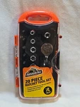 Armorall 20 Pc Ratchet Tool Set. 5MM-12MM Sockets. New In Box. Sealed.. Fixed Price $11.97.
