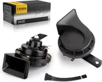 Horns Auto 12V Car Loud Dual-tone Waterproof Electric Snail Kit. Fixed Price $31.99.