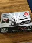 Pocket Tool 13 Function Led Flashlight Knife Screwdriver Camping Convenient New!. Fixed Price $19.99.