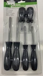 Pittsburgh #47770 6 Piece Screwdriver Set 3 Straight Phillips Magnetic Tips. Fixed Price $6.49.