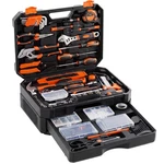 330-PIECE Hand Set Pro Grade Mechanics W/ Storage Case Garage Auto. Fixed Price $134.98.