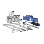 Diehard 1/4" And 3/8" Drive Tool Set, Sae & Metric, 99 Piece 72 Tooth - DHP55312. Fixed Price $34.00.