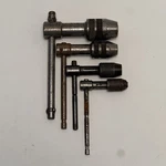 Lot Of 4 Vintage Handle Tap Wrenches General No Ratcheting Usa Tool. Fixed Price $15.00.