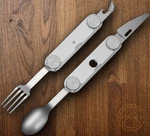 Civivi Partake Multi Tool Stainless Knife Fork Spoon Can Opener Aluminum Handles. Fixed Price $88.49.