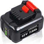 12V Max 7.0AH Lithium DCB127-2 Battery For Dewalt DCB120 DCD710 DCF813 Tools. Fixed Price $22.98.